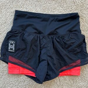 UA Women’s 2 in 1 Workout Shorts